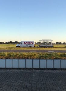 Vroeg onderweg met onze kunststof kozijnen en schuifpui.